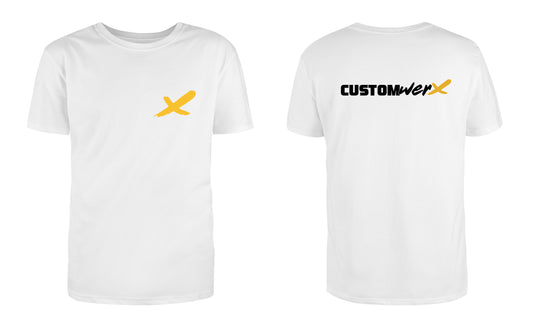 Customwerx Black and Gold Logo Shirt